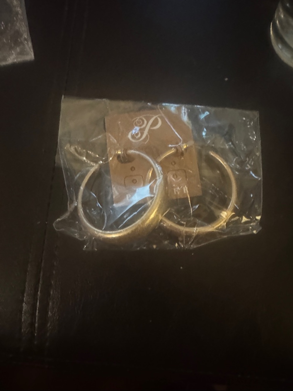 New in Package Gold tone Hoop Earrings - Women Jewelry